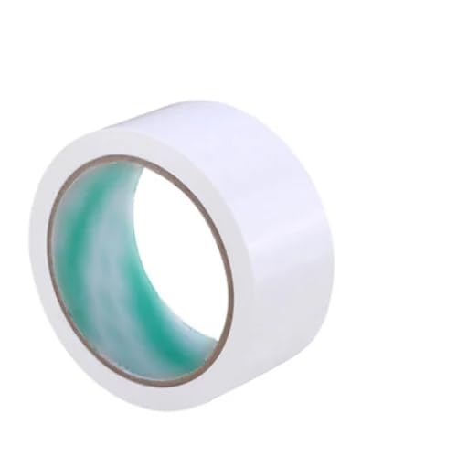 Xuanqiu Whiteboard Tape 4Pcs Multicolor DIY Decoration Color Cloth Base Tape Duct Carpet Floor Waterproof Tapes High Viscosity Adhesive(White)