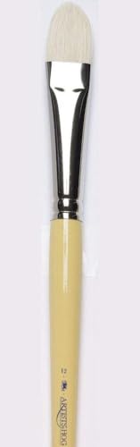 Winsor and Newton Artists Hog Short Filbert Size 12