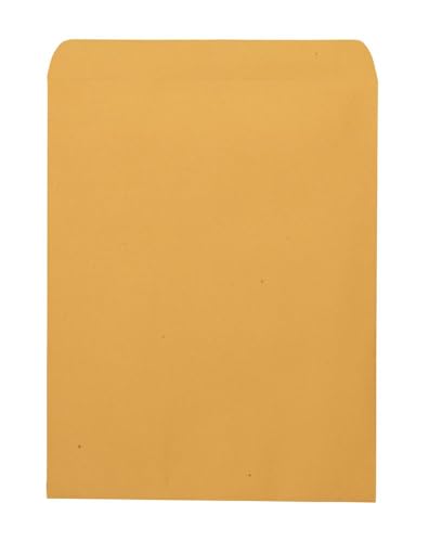 Quality Park Catalog Mailing Envelopes, 11-1/2 x 14-1/2 Envelopes, Gummed, Heavy 28 lb. Kraft Paper, for Mailing, Organizing and Storage, 250 per Box (QUA41865), Light Brown