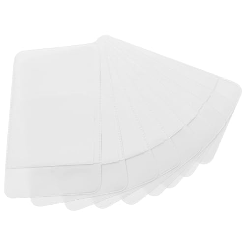 Xuanqiu Pocket Protector 100 Pcs PVC Pen Pockets Protector Organizer For Nurses Lab Coats Shirt Pocket Holder Pencil Stain Prevention