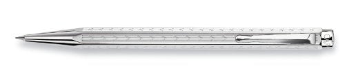 Caran D' Ache Chevron Ecridor Silver Plated/Rhodium Coat Chevron 0.7mm Pencil (004.286)