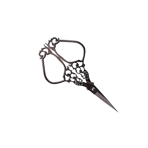 DSWMY Craft Scissors, Craft Scissors Stainless Steel Vintage Tailor Sewing Embroidery Fabric Cutter Yarn Shear