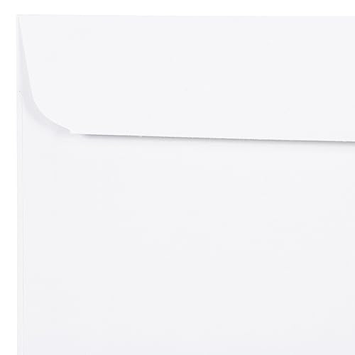JAM PAPER 6 x 9 Booklet Commercial Envelopes - White - Bulk 250/Box