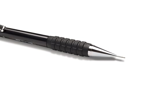 Pentel Sensi-Grip Automatic Pencil, 0.5mm, Black Barrel, Box of 12 (A315A)
