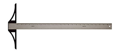 ALVIN SST 36 Stainless Steel Professional Graduated T-Square, Drawing and Design Tool, Great for Carpentry, Drafting, Architecture, Engineering, and Art - 36 Inch