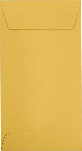 LUXPaper #7 Coin Envelopes | 3 1/2" x 6 1/2" | Brown Kraft | 24lb. Text | 1,000 Qty
