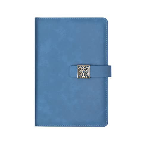 GFHSKRPL Paper-cut Clasp Notepad Stationery Set Gift Box Office Gift Notepad With Hand Gift(Black)
