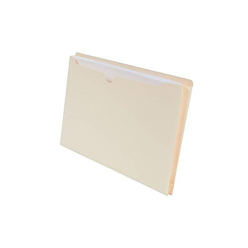 Staples Manila File Jackets, Reinforced Tab, Legal, 2 In Exp, 50/Bx