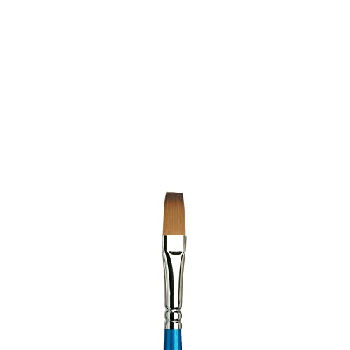 Winsor & Newton Cotman Short Handle Brushes, Set of 4, (Round 2 & 4, Rigger 1, One Stroke 1/4")