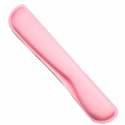 QERTYHJK Keyboard Wrist Rest Pad Memory Foam Superfine Fibre Comfortable Mousepad