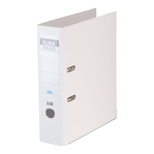 Elba Rado - ring binders (White, Aluminium, Cardboard, White, A4)