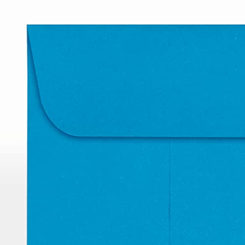 LUXPaper #1 Coin Envelopes in 80 lb. Pool, Envelopes for Coin Collections, Stamps, and More, w/Moistenable Glue, 1000 Pack, Envelope Size 2 1/4 x 3 1/2 (Blue)