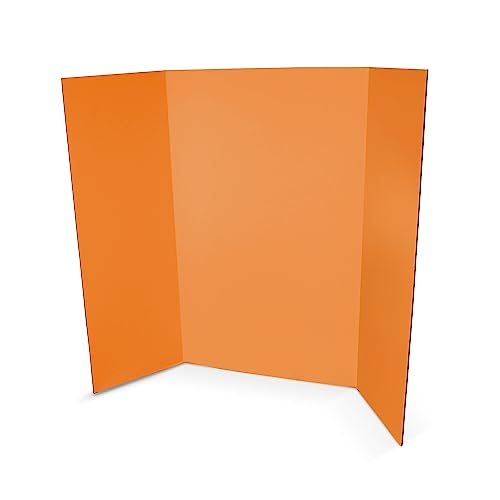 Casafoyer 36" x 48" 1 Ply Project Board, 24 Pack, Orange | (2 Units)