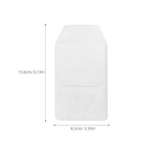 Yingluno 60Pcs Soft PVC Pen Organizer Pocket Protector For Shirts Coats Prevents Ink Stains Easy Access Professional Appearance