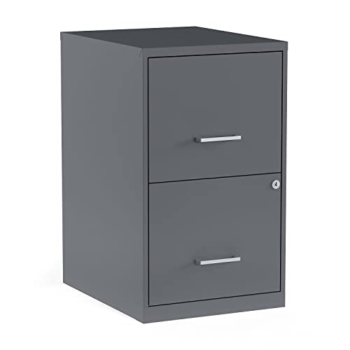 Staples Vertical File Cabinet, 2-Drawer, for Letter/Legal Files