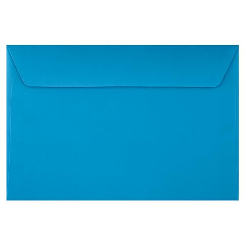 LUXPaper 6 x 9 Booklet Envelopes | Pool Blue | 80lb. Text | 250 Qty