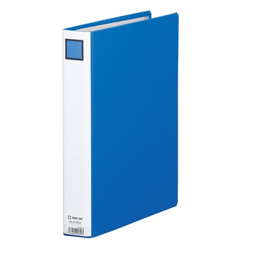 King Jim 973GX Pipe Type File, King File, G A4S, Blue