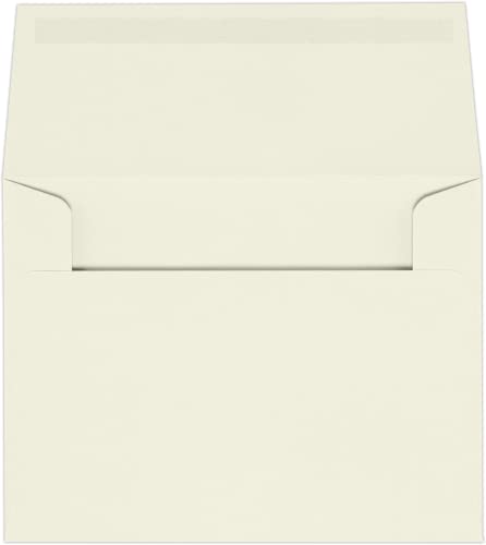 LUXPaper A2 Invitation Envelopes (4 3/8 x 5 3/4) - 70lb. Classic Crest Natural White (500 Qty.) | Perfect for Invitations, Announcements, Sending Cards, RSVP Cards | 4870-70NW-500