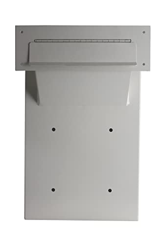 Protex WDC-160E Wall/Door Through Heavy Duty Large Drop Box,for Keys, car remotes, Cash, Checks and envelopes, Pre-drilled mounting Holes, with Adjustable Chute,Digital Electronic Lock