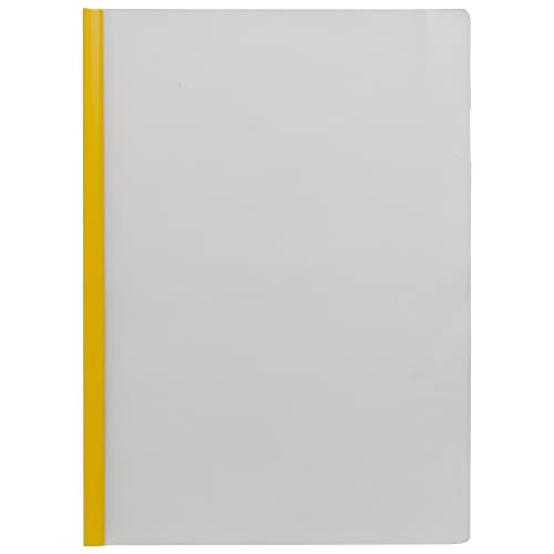 eco-eco A4 50% Recycled Bag 60 Easy Slide Files, Coloured Clip bar Project Report Files, eco117x12