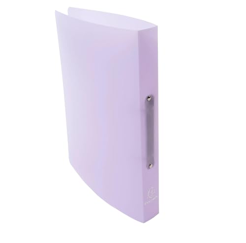 Exacompta - Ref 54970E - Box of 15 Chromaline Binders - 2 Round Rings 30 mm - Spine 40 mm - External Dimensions: 32 x 25 cm - A4 File Format - Assorted