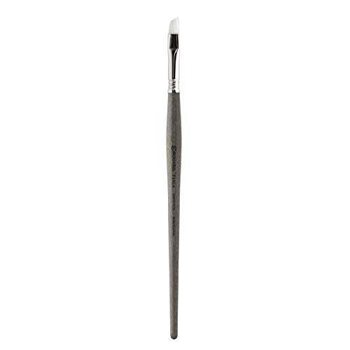 Escoda Perla Series 1580 Artist Watercolor & Acrylic Paint Brush, Synthetic White Filament, Angle, Size 16