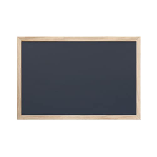Wall Chalkboard Sign, Wood Framed Black Board for Wall Decor,Easy-to-Erase,for School, Home,Office (Size : 50x70cm)