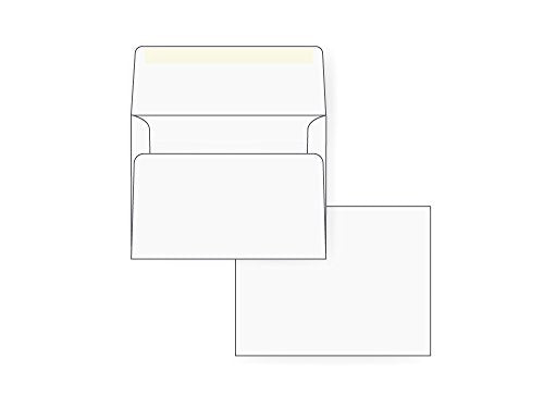 A2 Invitation Envelopes (4 3/8 x 5 3/4) - 60lb. Bright White (1000 Qty.)