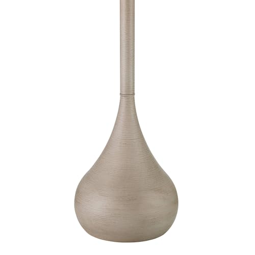 Possini Euro Design Moderne Droplet 62" Tall Natural Gray Floor Lamp