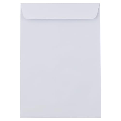 JAM PAPER 7 x 10 Open End Catalog Commercial Envelopes - White - Bulk 500/Box