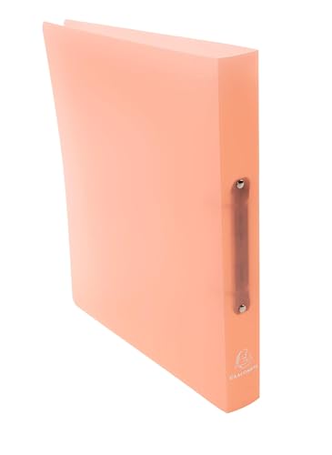 Exacompta - Ref 54970E - Box of 15 Chromaline Binders - 2 Round Rings 30 mm - Spine 40 mm - External Dimensions: 32 x 25 cm - A4 File Format - Assorted