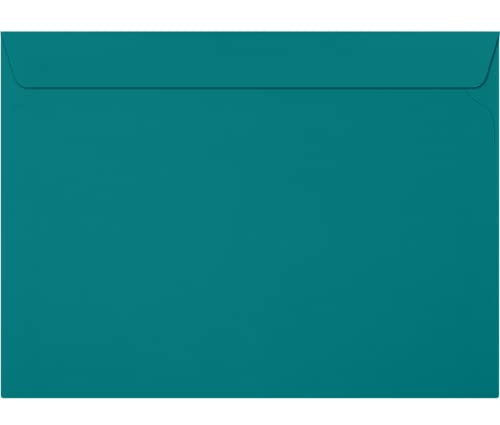 LUXPaper 9 x 12 Booklet Envelopes | Teal | 80lb. Text | 250 Qty