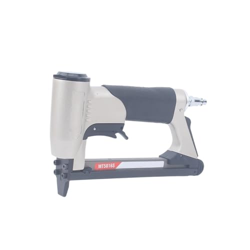 Oil-Free Pneumatic Staple Gun MT5016S 20Ga Pneumatic 1/2" Crown Fine Wire Stapler 6mm-16mm Length