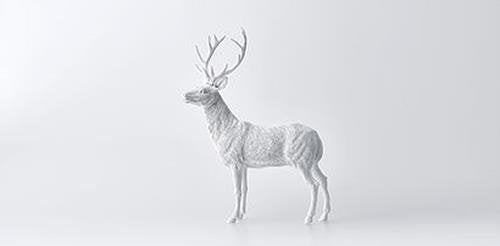 Taste Taiwan Design Bucks Paperweight-White, 15.5 x 5.5 x 20.5 cm