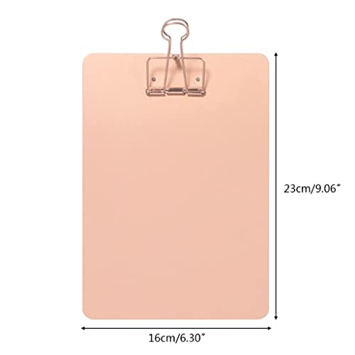 Clipboard Metal Clipboard Writing Pad File Folders Document Holder School Stationery Gifts