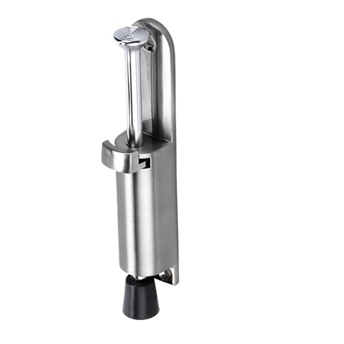 1-5pcs Adjustable Door Stopper Spring Loaded Telescopic Position Zinc Alloy Heavy Duty Door Locks Holder Stop Wall Protector