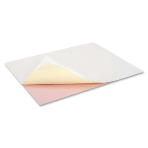 Limited Papers (TM), Carbonless Sheets, Superior, Pre Collated, Multi part, Bond Finish. (3-Part Straight 8.5 x 14, White/Canary/Pink (5910), 5 Reams)