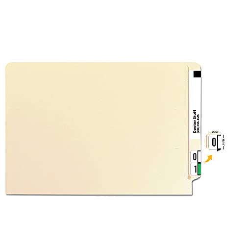 Doctor Stuff - File Folder Labels, Complete Set of Numbers 0-9, TRACO Match - TRNM Series Chart Stickers, 15/16" x 1-5/8", 1 Each of 10 Rolls, 500/Roll