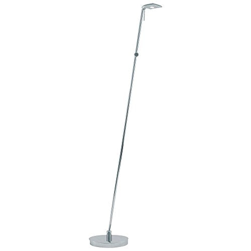 GEORGE KOVACS P4324-647 George's Reading Room LED Floor Lamp, 1-Light, 8 Total Watts, 50-in H x 8.25-in W, Copper Bronze Patina