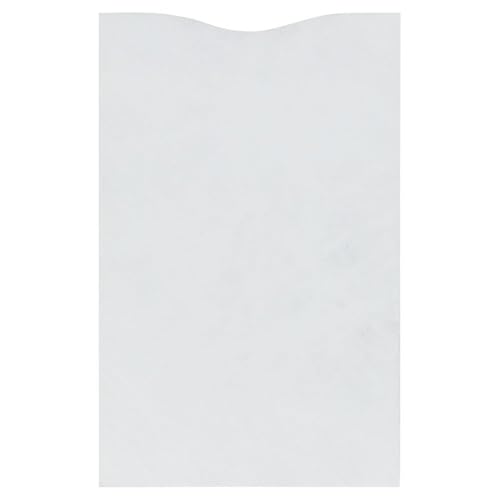 LUXPaper Tyvek Credit Card Sleeves | 2 1/4" x 3 1/2" | White | 14lb. Text | 1,000 Qty
