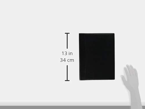ブレイリオ(Brelio) SPAD NEW Crystal Notebook Cover, A4, Black