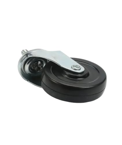 4 Pcs/Lot 3Inch Rubber Wheel Universal Silent Caster