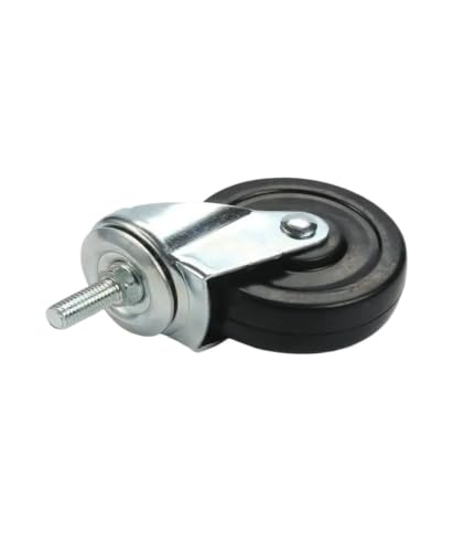 4 Pcs/Lot 3Inch Rubber Wheel Universal Silent Caster