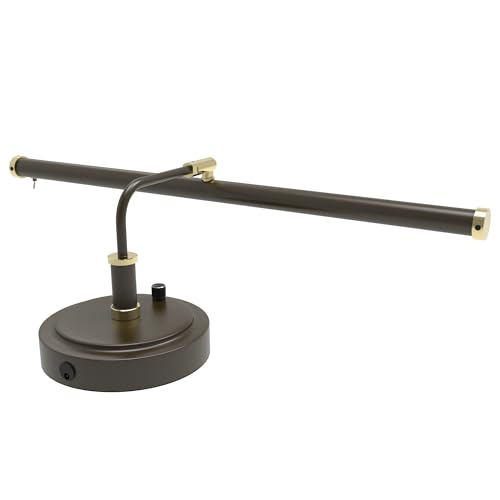 Cocoweb 19" Mahogany Bronze LED Directional Piano Desk Lamp - PLED101MBD (Mahogany Bronze)