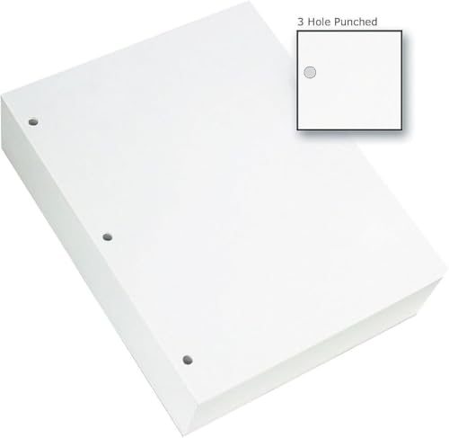 Staples Copy Paper, 8.5x11 Inch, 3-Hole Punched, For Office & School