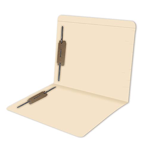 Top Tab Manila File Folders, Doctor Stuff, Reinforced Folder with Tab on Top, Full Cut, Two 2" Bonded Fastener on Inside Front and Back, 14 pt Manila Stock, Box of 50