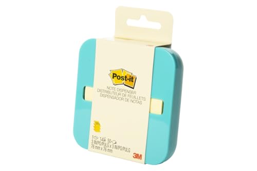 Post-It Pop-Up Note Fashion Dispenser, Assorted Colors (6 Pack)