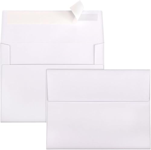 A2 Envelopes Self Seal 500 Pack - 4-3/8 X 5-3/4 White