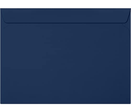 LUXPaper 9 x 12 Booklet Envelopes | Navy Blue | 80lb. Text | 500 Qty