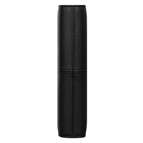 FranklinCovey - Anna Ring-Bound Binder for FranklinCovey Planners | Leather with Snap Closure (Classic, Onyx)